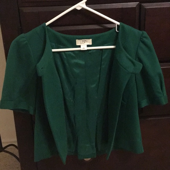 Ann Taylor Loft cropped blazer - Picture 2 of 4